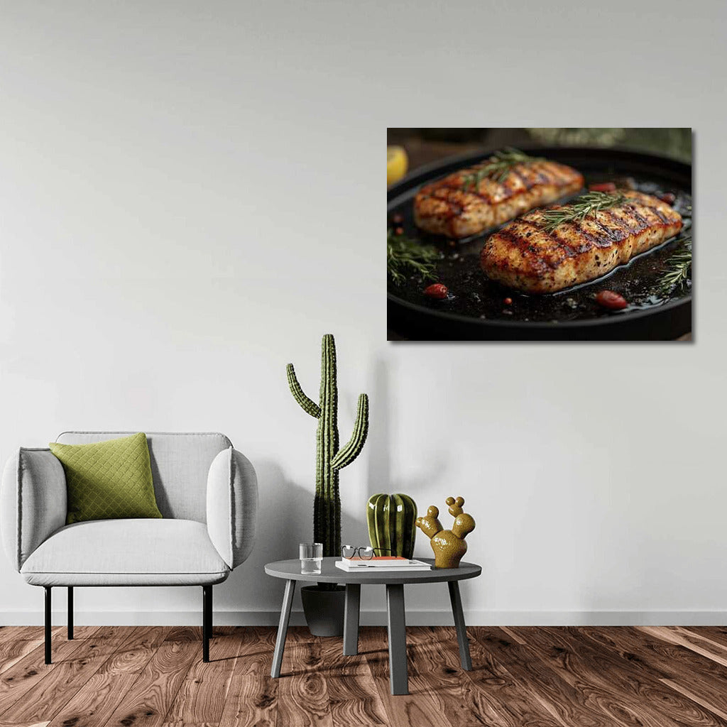 Grilled Steaks: Delicious Decor for Gourmets