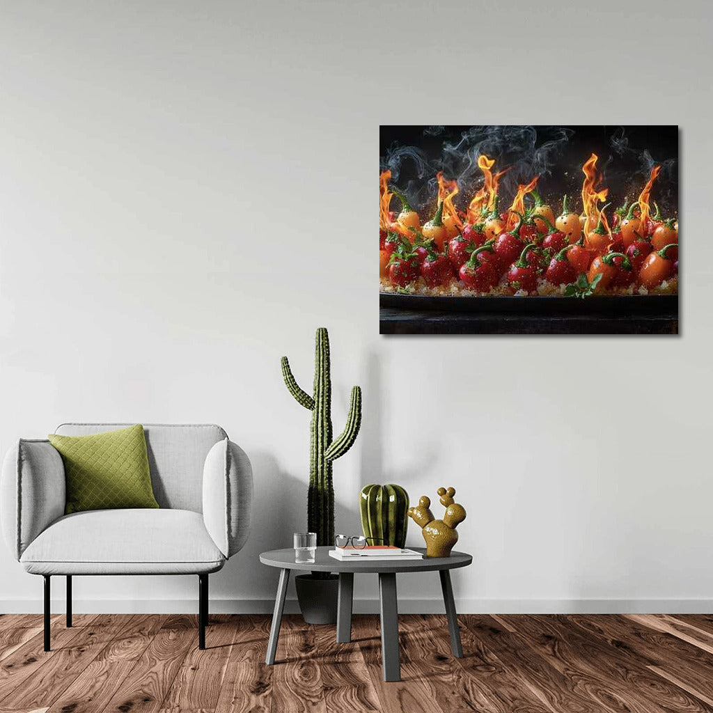Fire Peppers: Spicy Energy for Your Interior