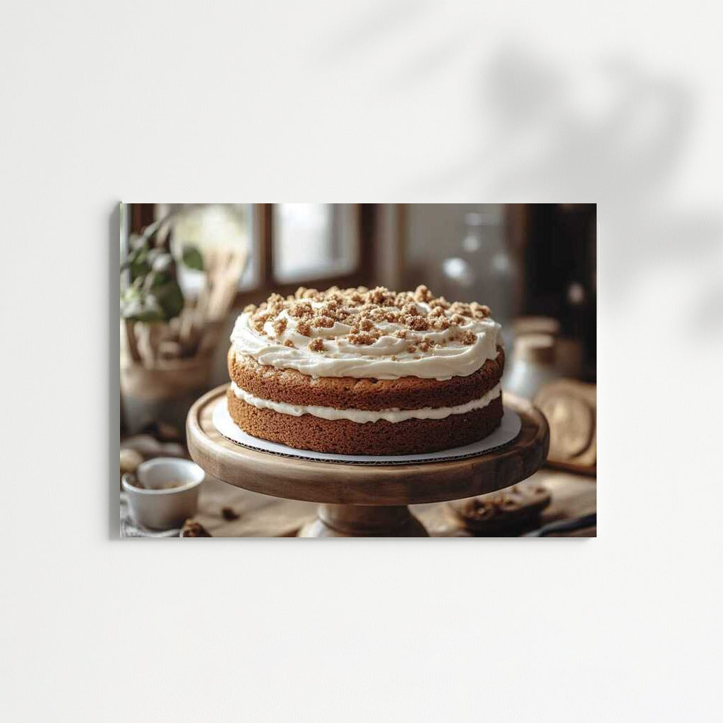 Chocolate Temptation: Vanilla Cake with Berries