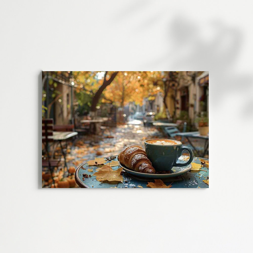 Coffee Morning with the Warmth of a Croissant