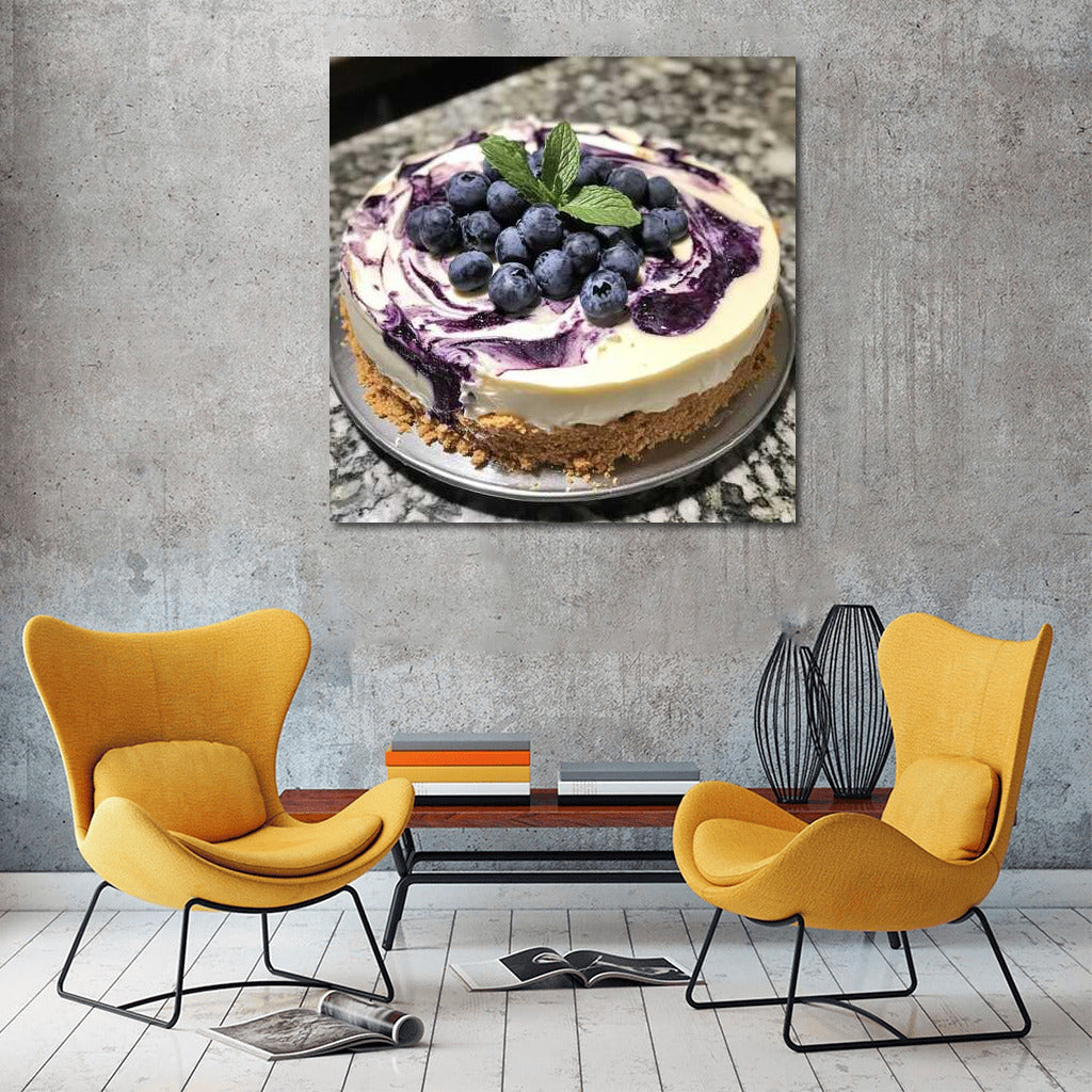 Creamy Blueberry Cheesecake: Tasty Perfection