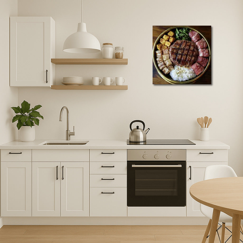 Gourmet Mix: Meat and Rice for Inspiration