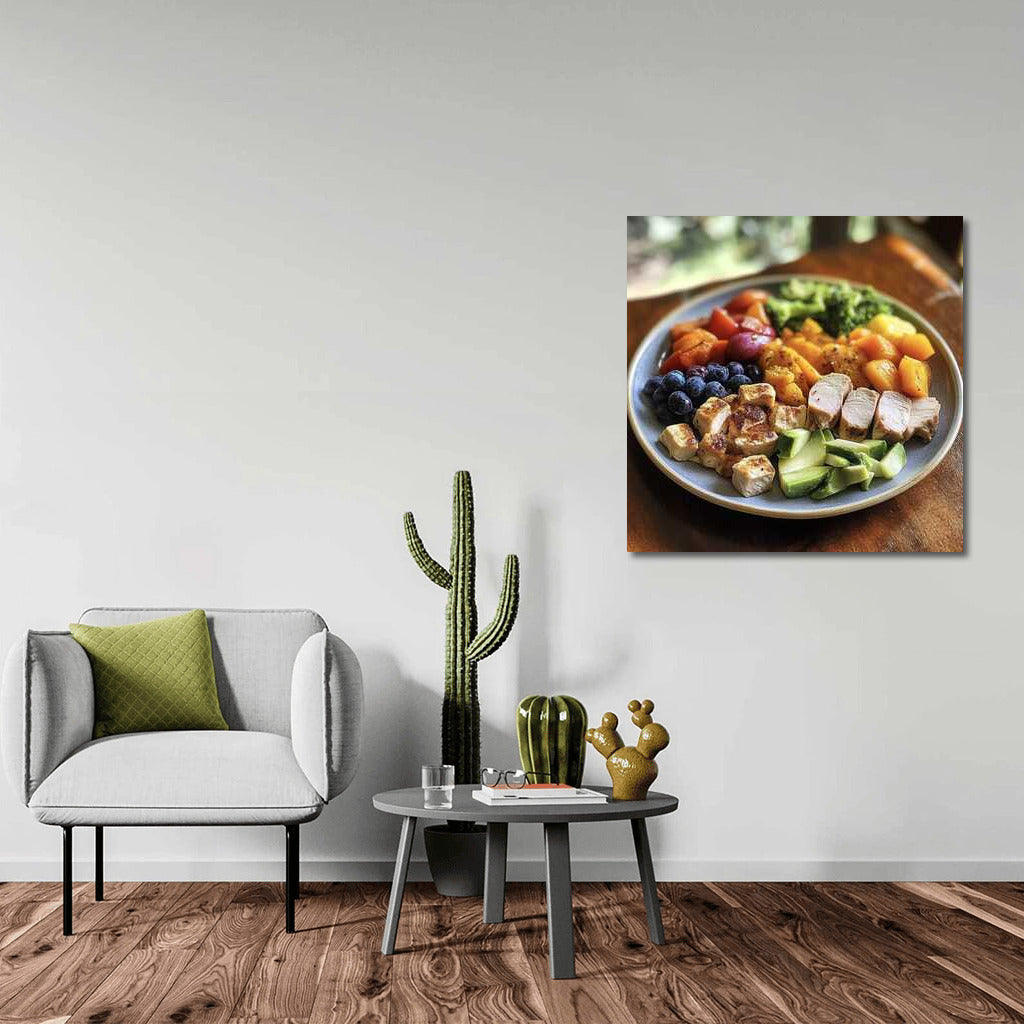 Rich in Flavor: Vegetable Fireworks with Avocado and Berries