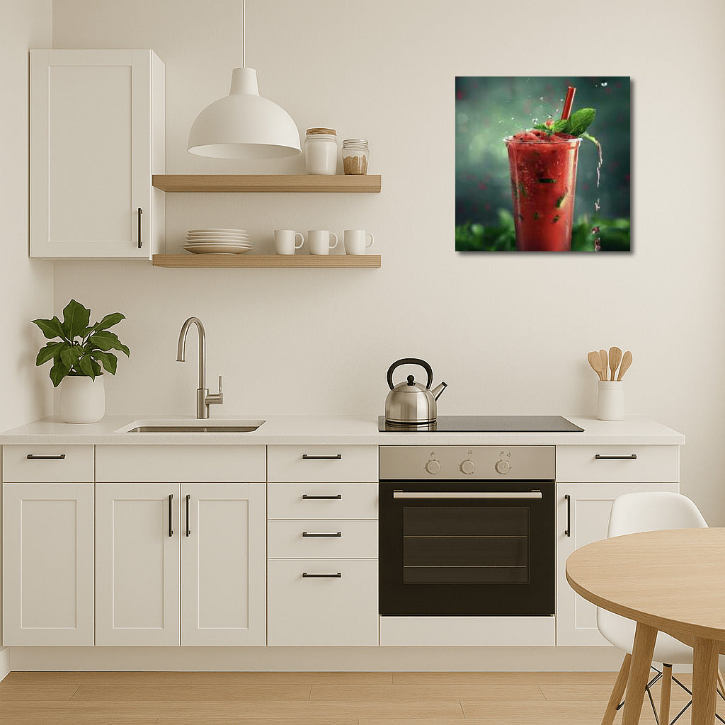 Summer Explosion: Watermelon Fresh on Canvas