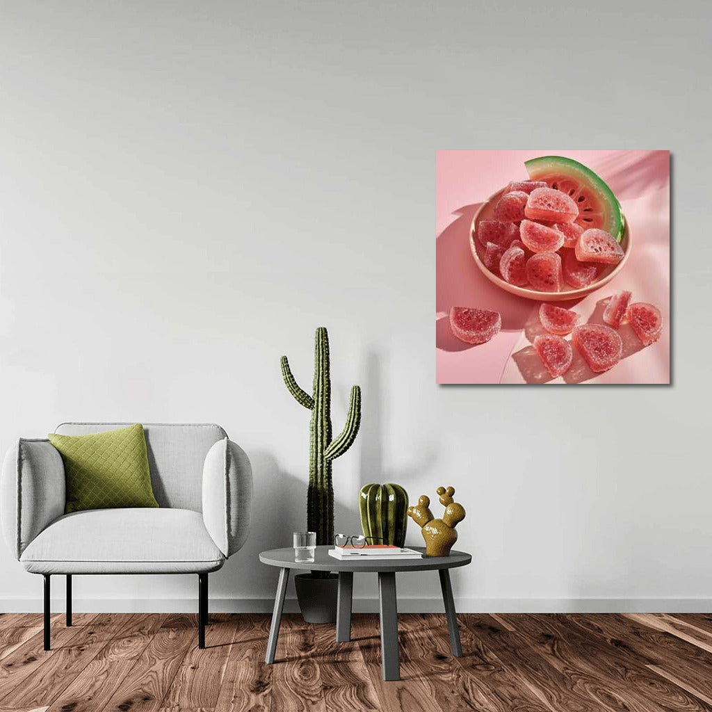 Watermelon Chewy Desserts: Summer Taste on Your Walls