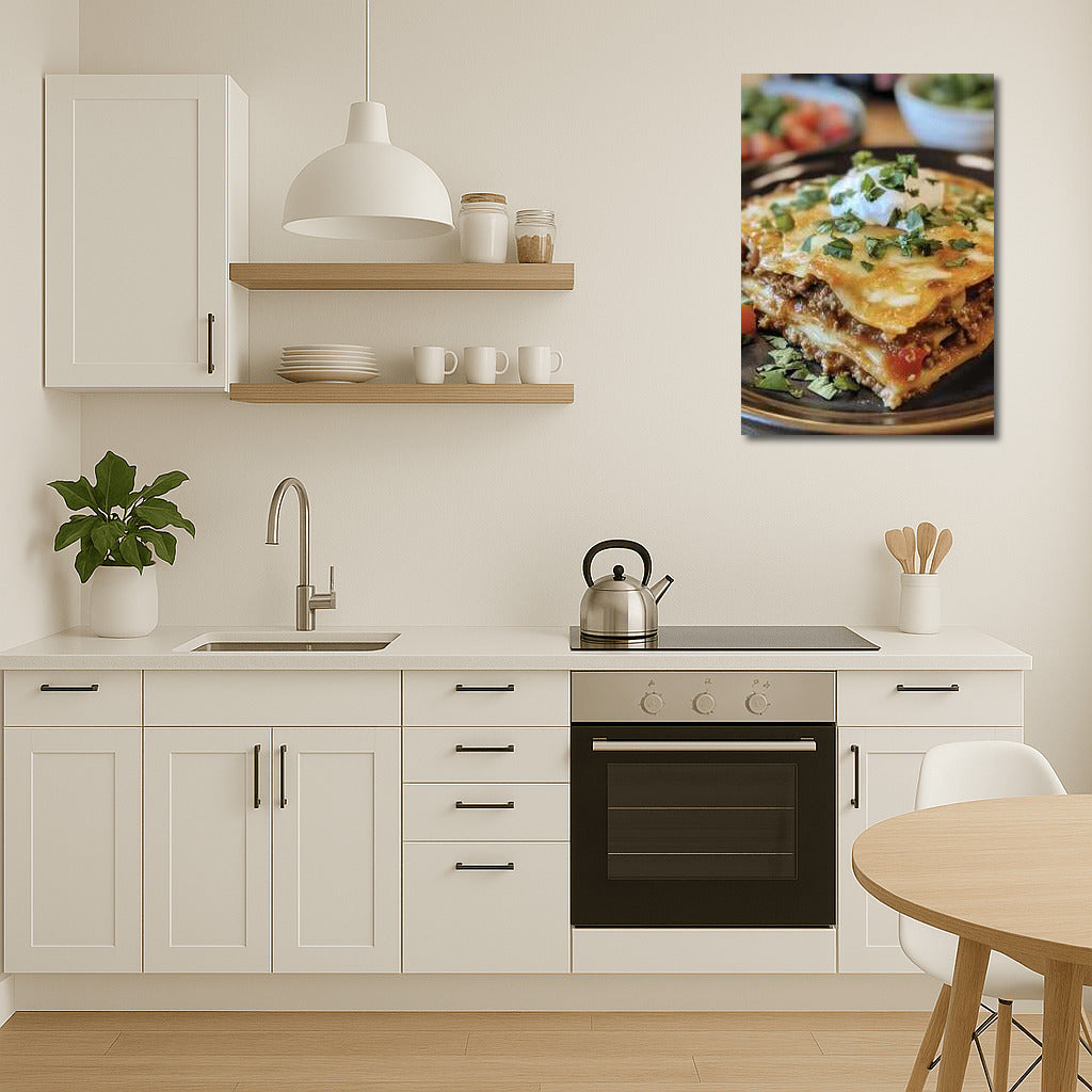Lasagna: Delicious Comfort on Your Wall