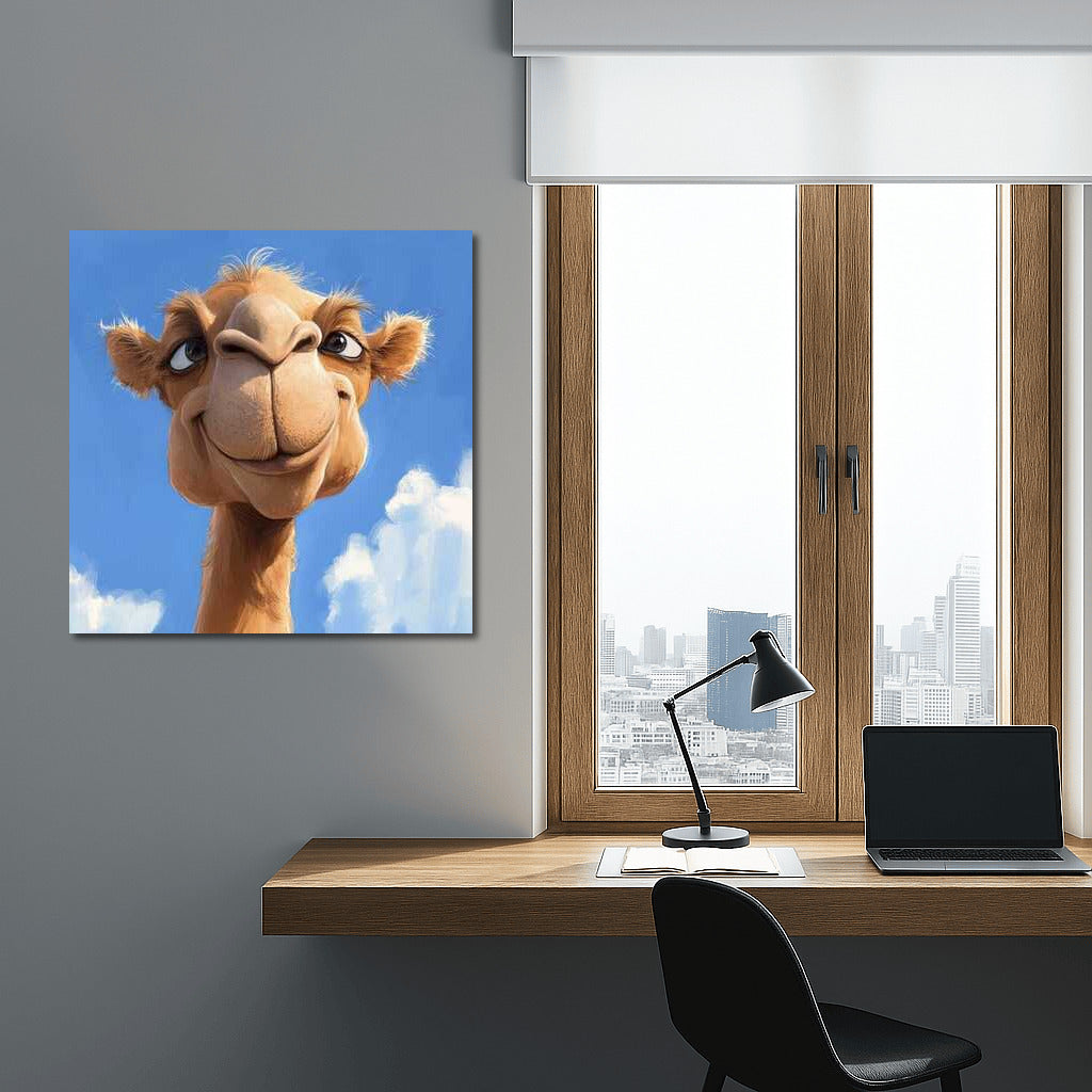 The Funny Camel: A Cartoon Adventure