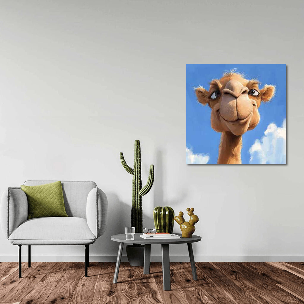 The Funny Camel: A Cartoon Adventure
