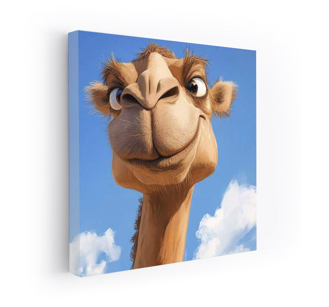 Funny Camel: Funny Caricature for Your Walls