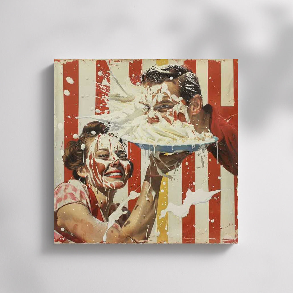 Cream Battle: Dive into Humor