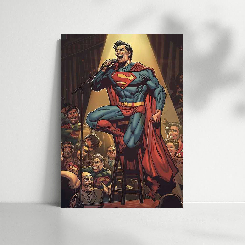 Superman on Stage: A Comedy Takeoff
