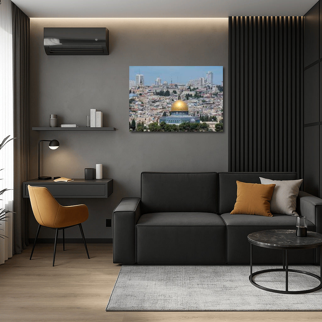 Jerusalem's Radiance: Harmony of Antiquity and Modernity in the Cityscape