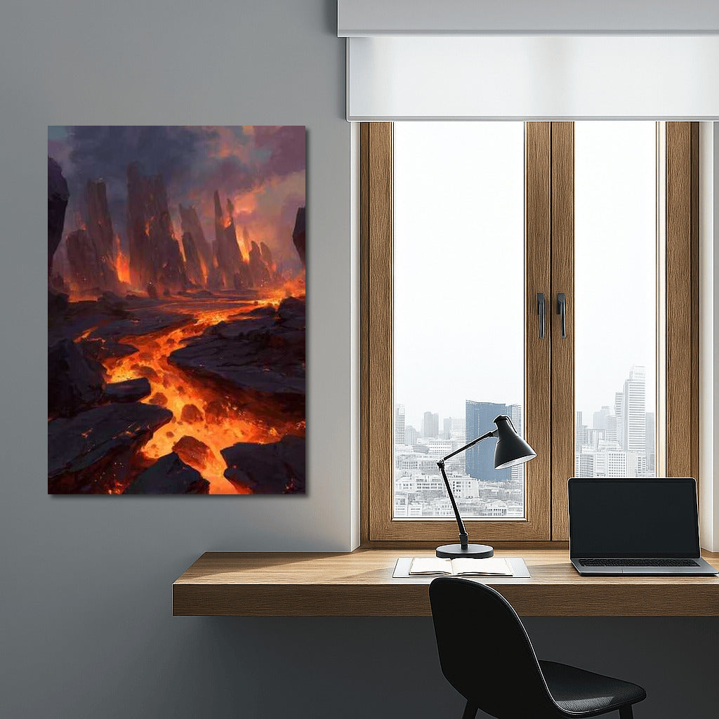 Fire Volcanoes: The Power of Nature in the Landscape