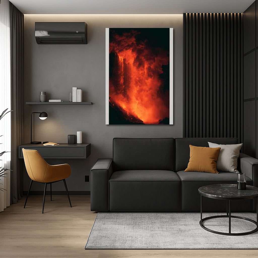 Fire Volcano: The Power of Nature in Bright Colors