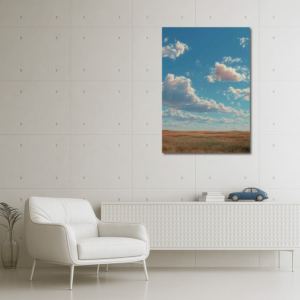 Endless Horizons and Airy Clouds: Natural Sky Scenery