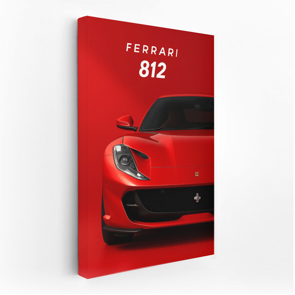 Ferrari 812 Red: The Embodiment of Speed and Passion
