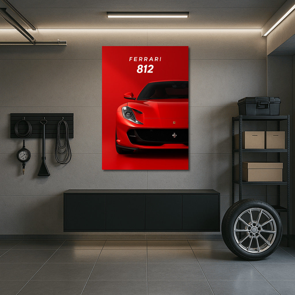 Ferrari 812 Red: The Embodiment of Speed and Passion