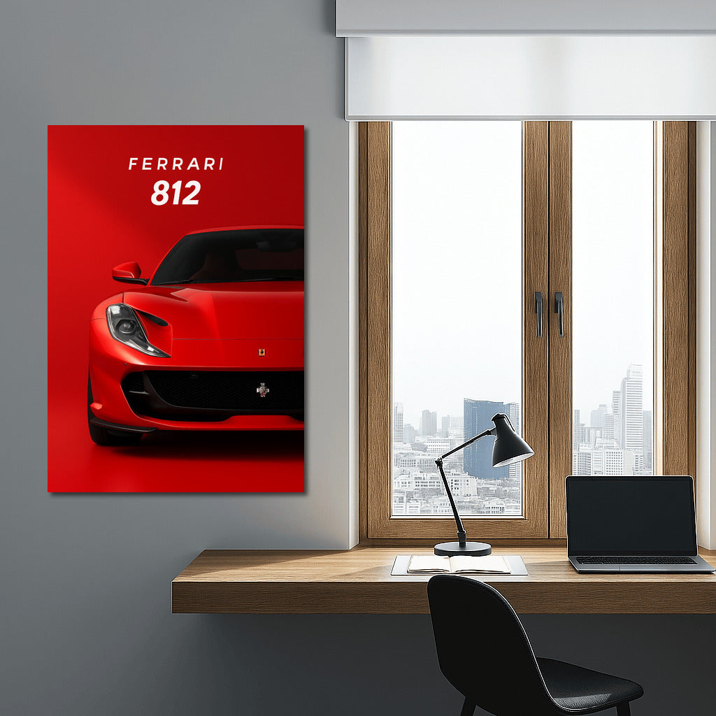 Ferrari 812 Red: The Embodiment of Speed and Passion