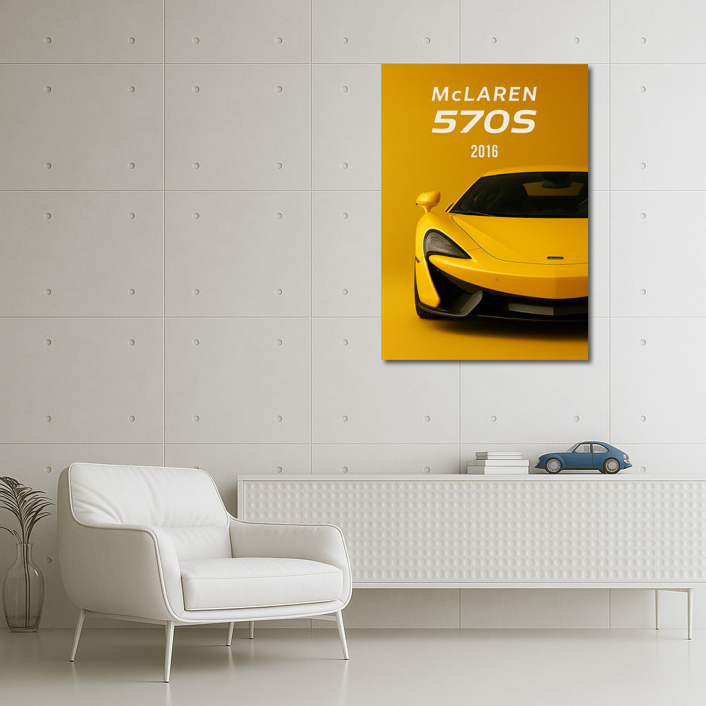 McLaren 570S Dynamics and Style: Speed Inspiration for Your Interior