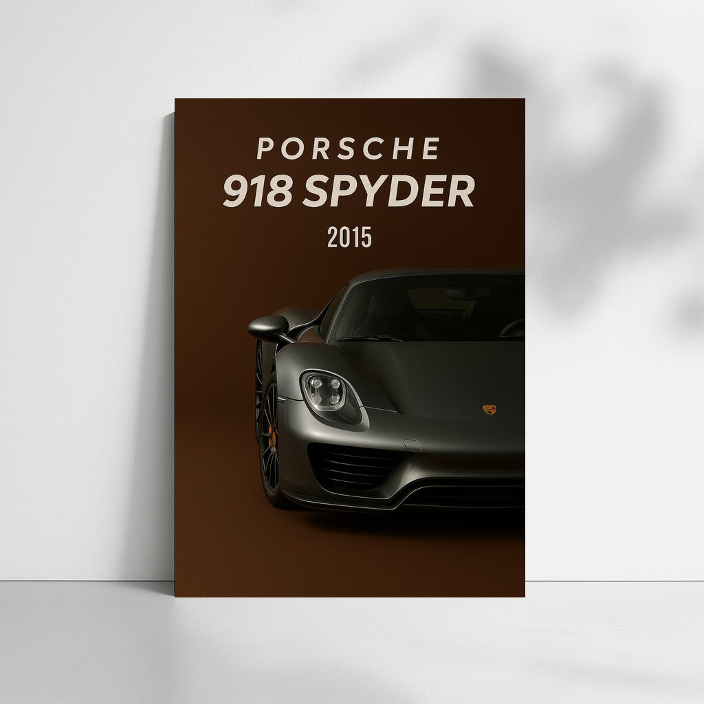 Speed and Luxury: Porsche 918 Spyder Interior