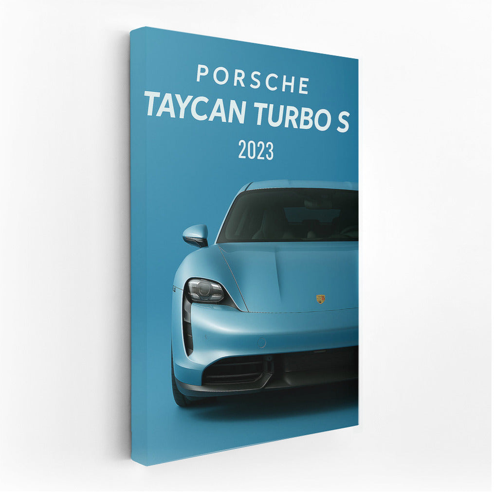 Speed and Style: Porsche Taycan Turbo S on Your Walls