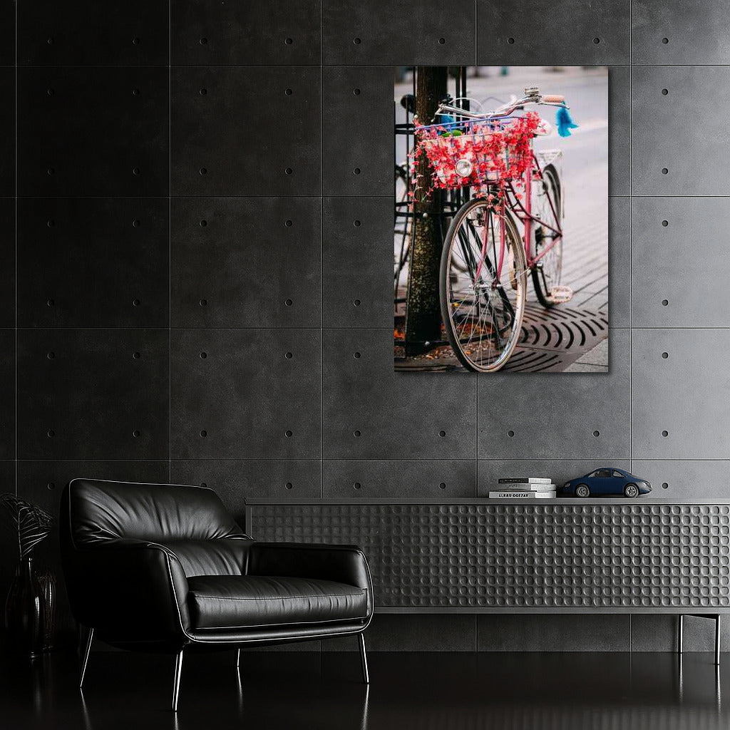 Spring Vintage: Floral Bicycle