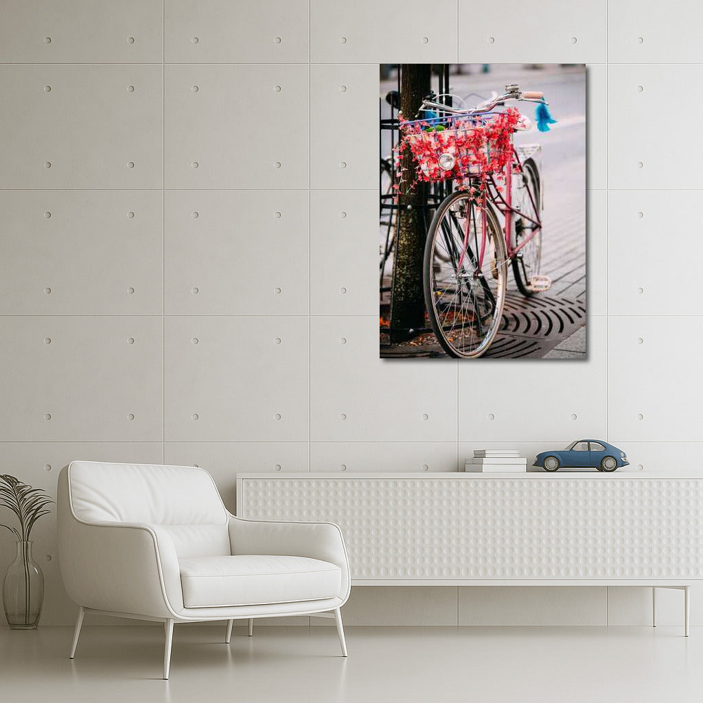 Spring Vintage: Floral Bicycle
