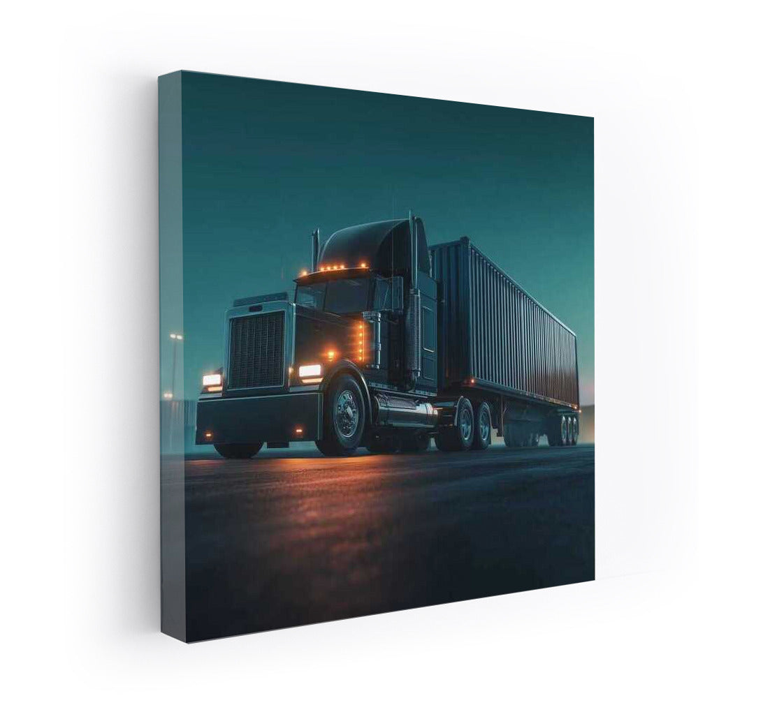Night Break: Truck Power on the Road