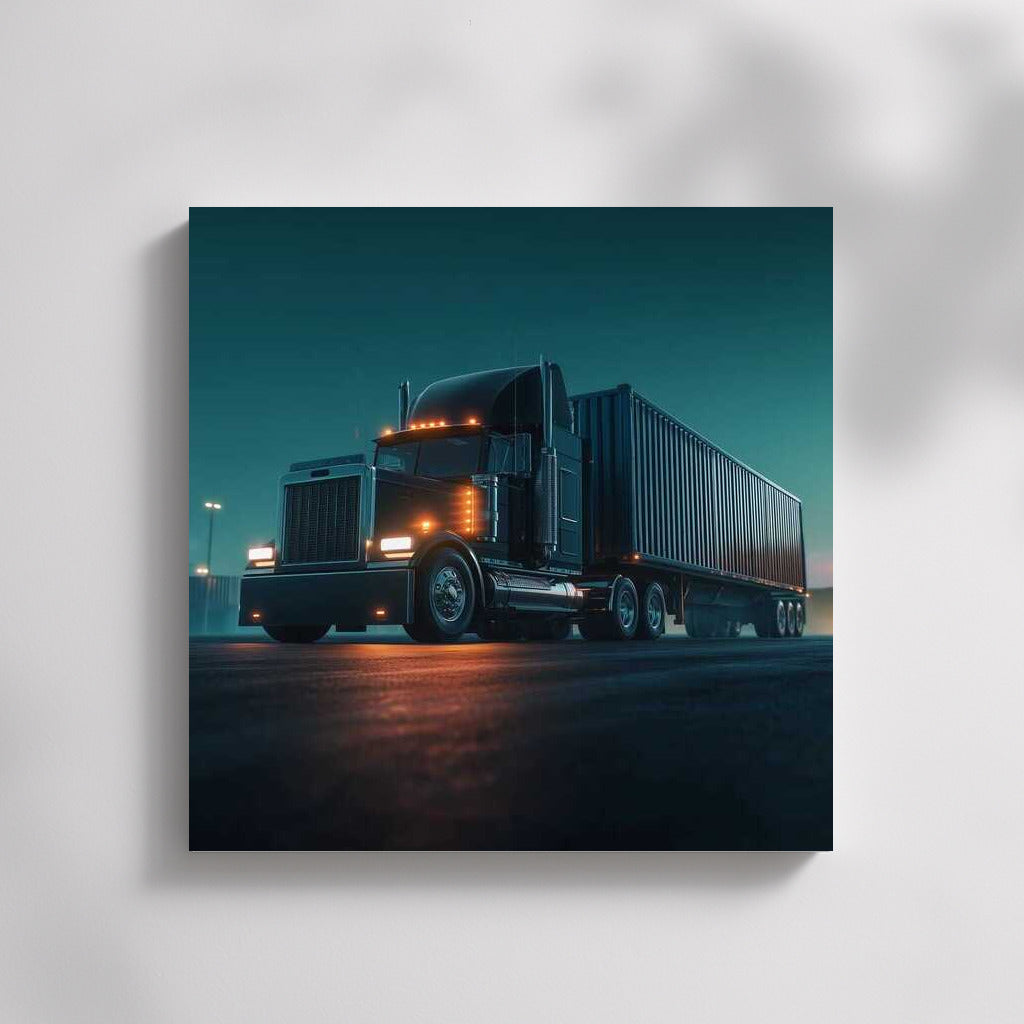 Night Break: Truck Power on the Road