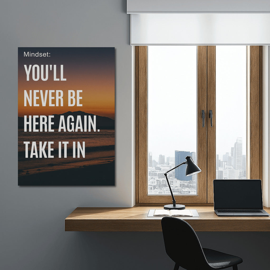 Conscious Presence: You Will Never Be Here Again