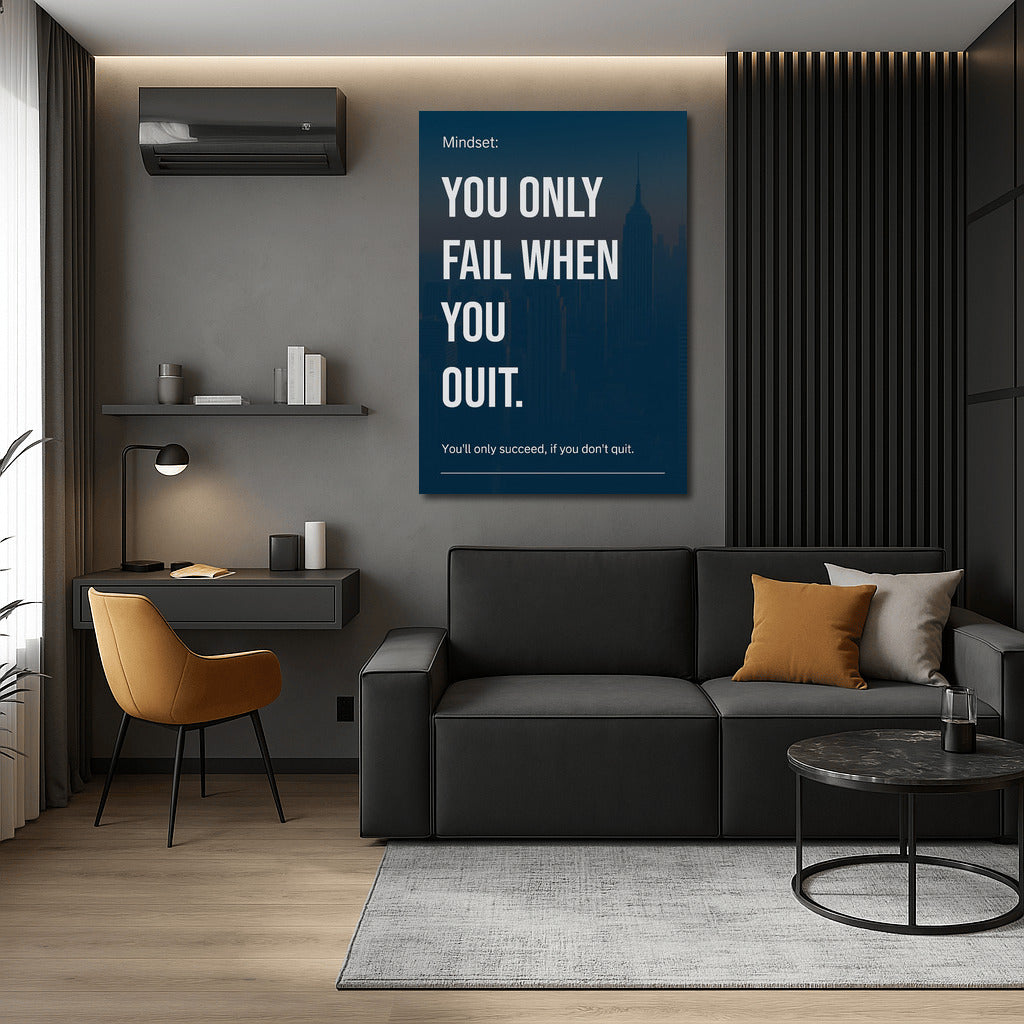 You Only Lose If You Give Up: The Power of Perseverance and Discipline on the Path to Success