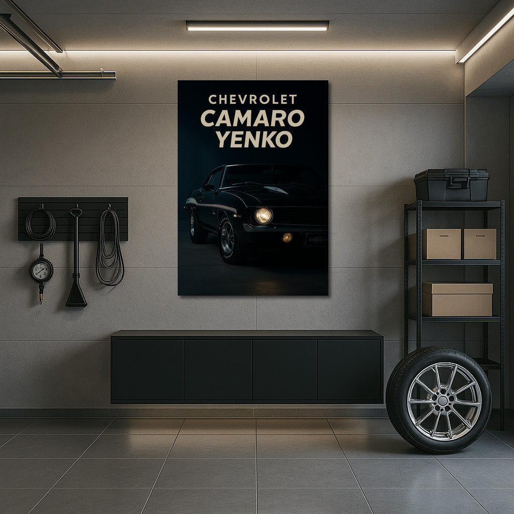 The Legendary Chevrolet Camaro Yenko: Dynamics and Power in the Interior