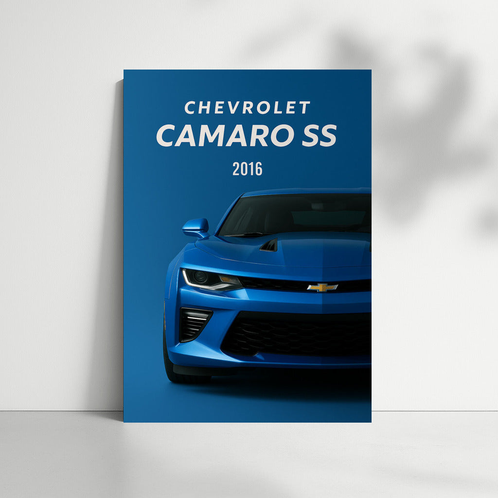 Speed and Style: Chevrolet Camaro SS 2016 on Your Wall