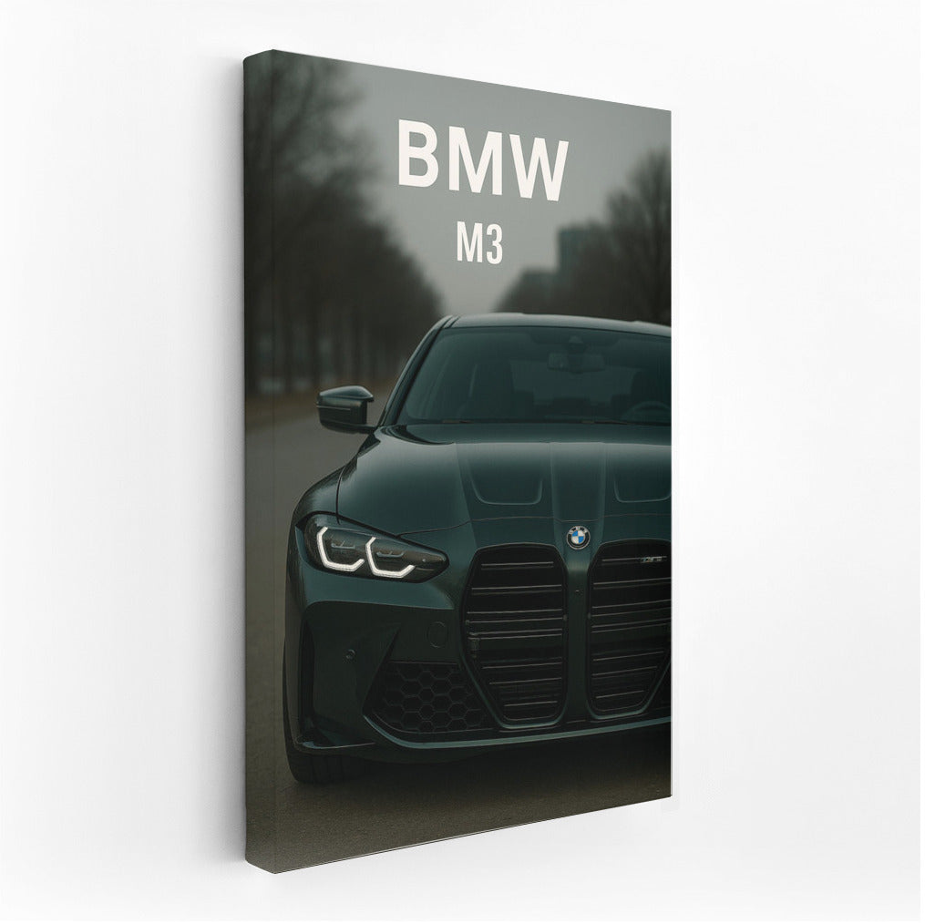 BMW M3 G80: Dynamics and Power on Your Wall