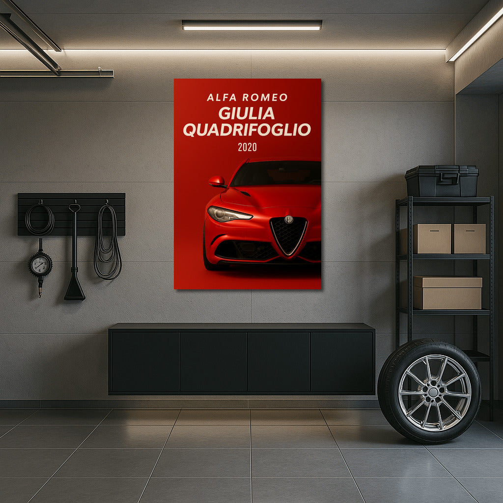 Elegant Power: Alfa Romeo Giulia Quadrifoglio Interior