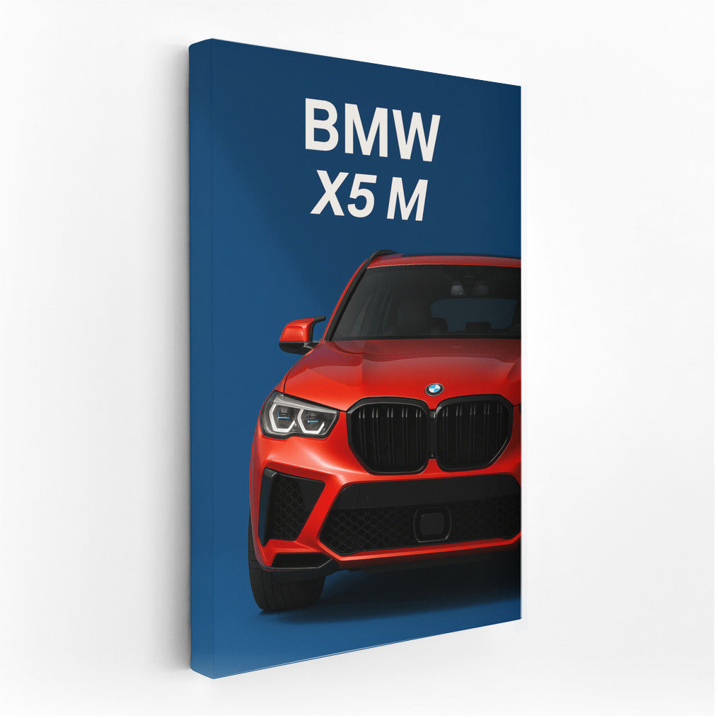 Dynamics and style: BMW X5 M F95 in motion
