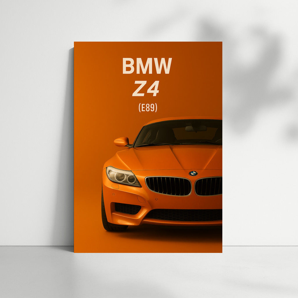 Dynamics and style: BMW Z4 E89 in motion