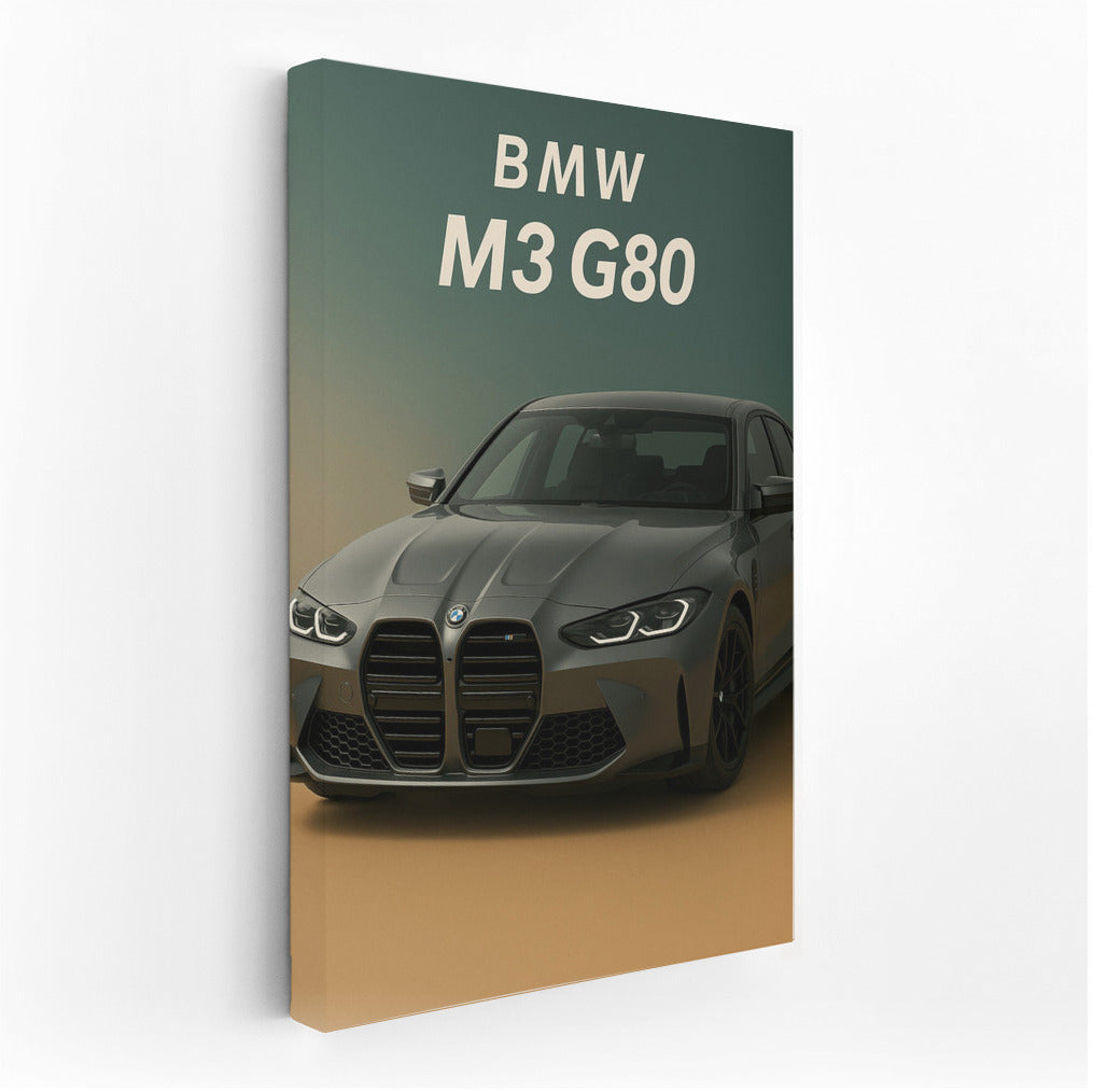 Speed in Gray: BMW M3 G80 Gray