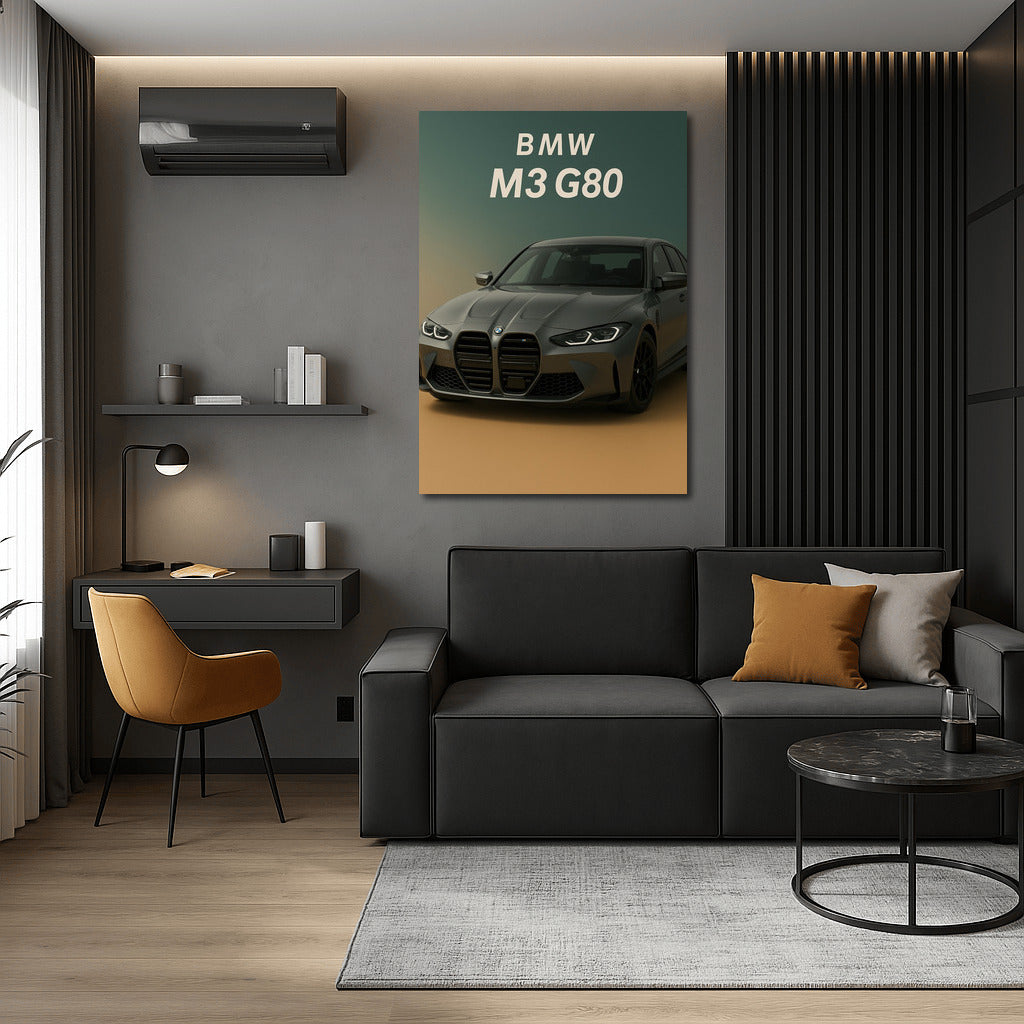 Speed in Gray: BMW M3 G80 Gray