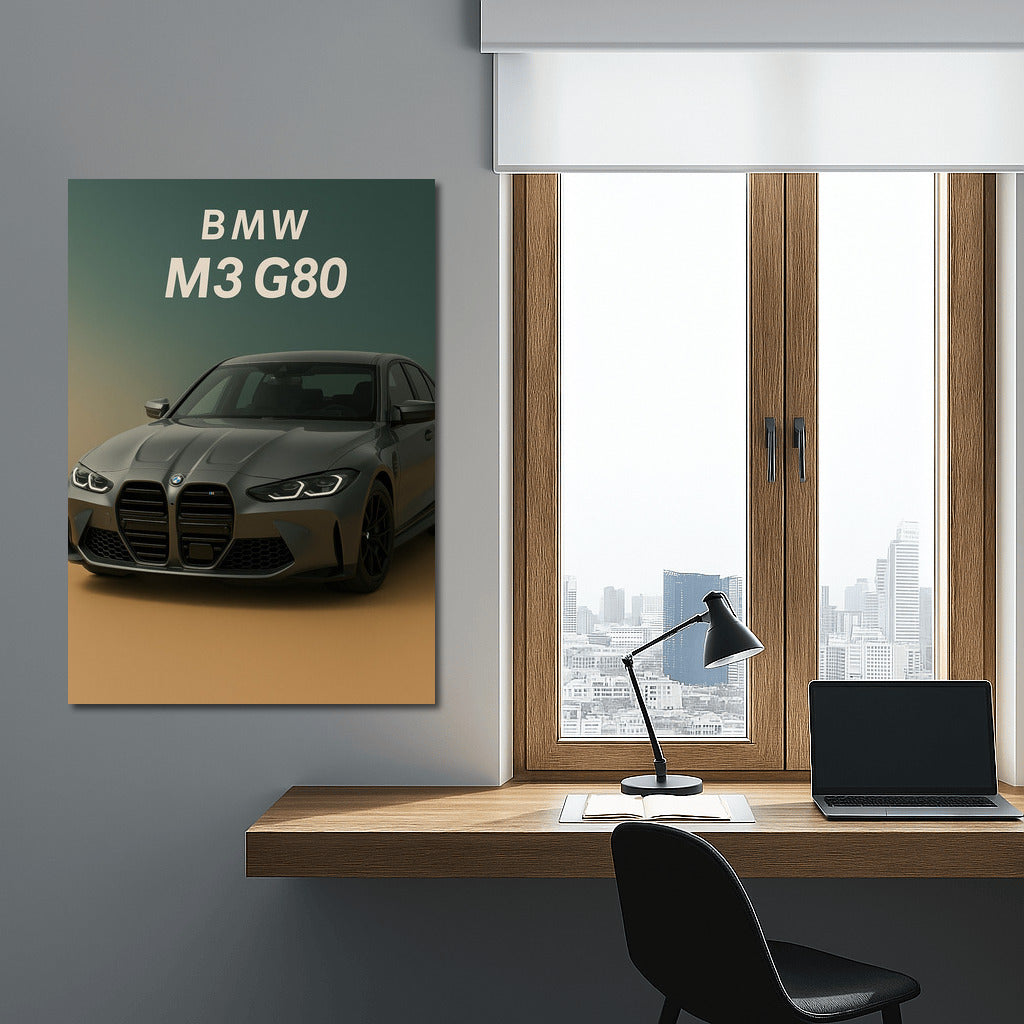 Speed in Gray: BMW M3 G80 Gray