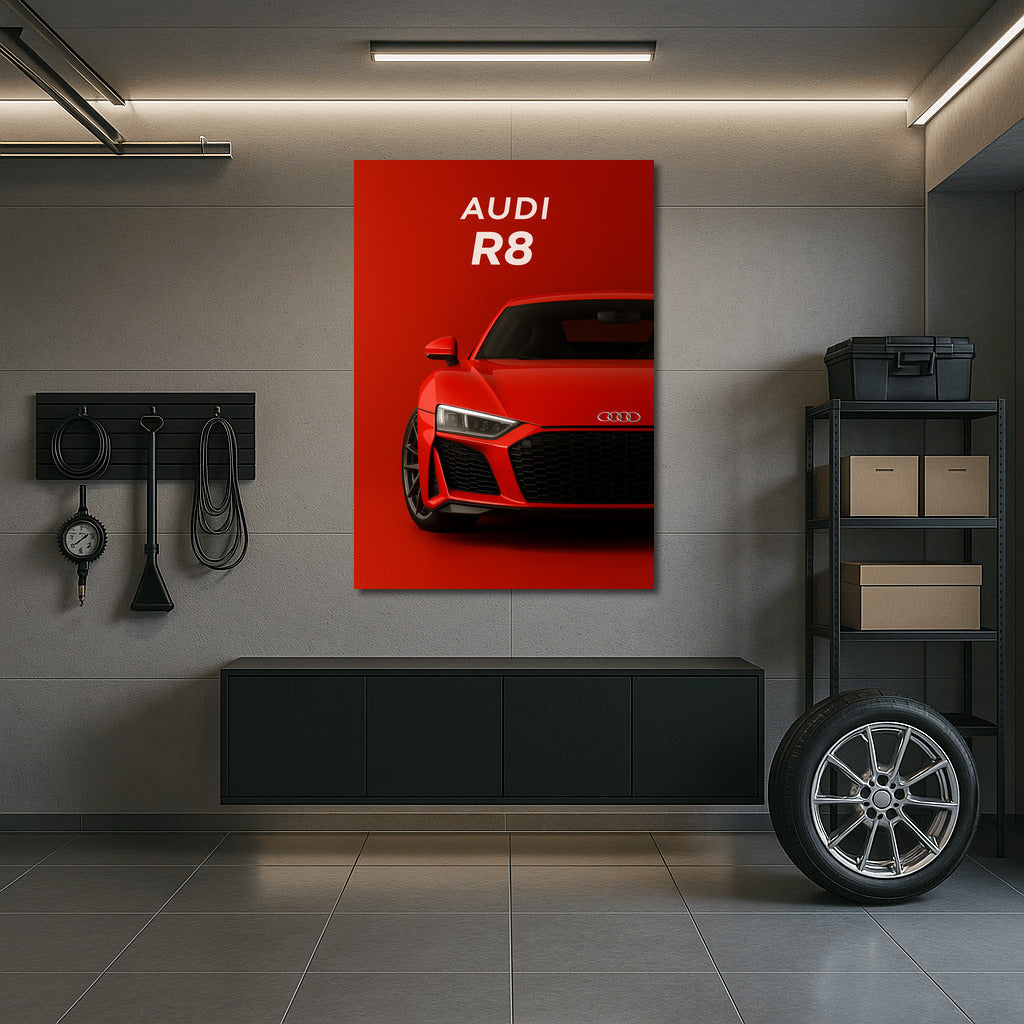 Audi R8 4S: Dynamics and Style in Bright Colors