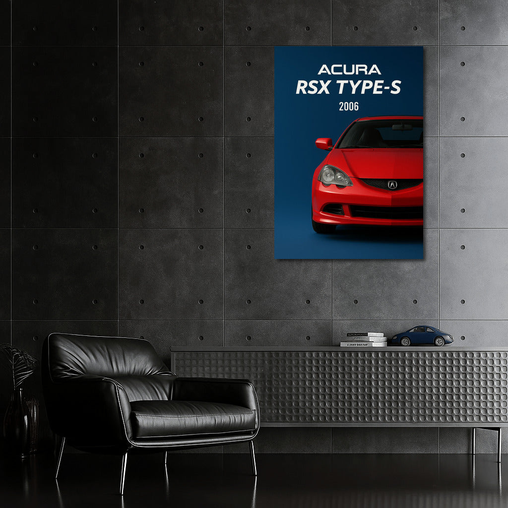 Luxurious Red Acura RSX Type S 2006: Symbol of Speed and Style