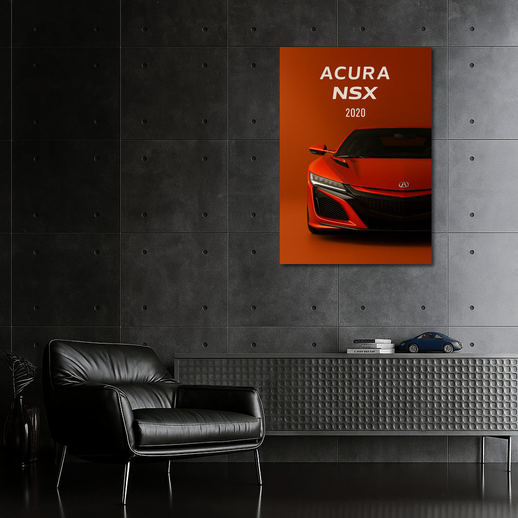 Dynamics and style: 2020 Acura NSX interior