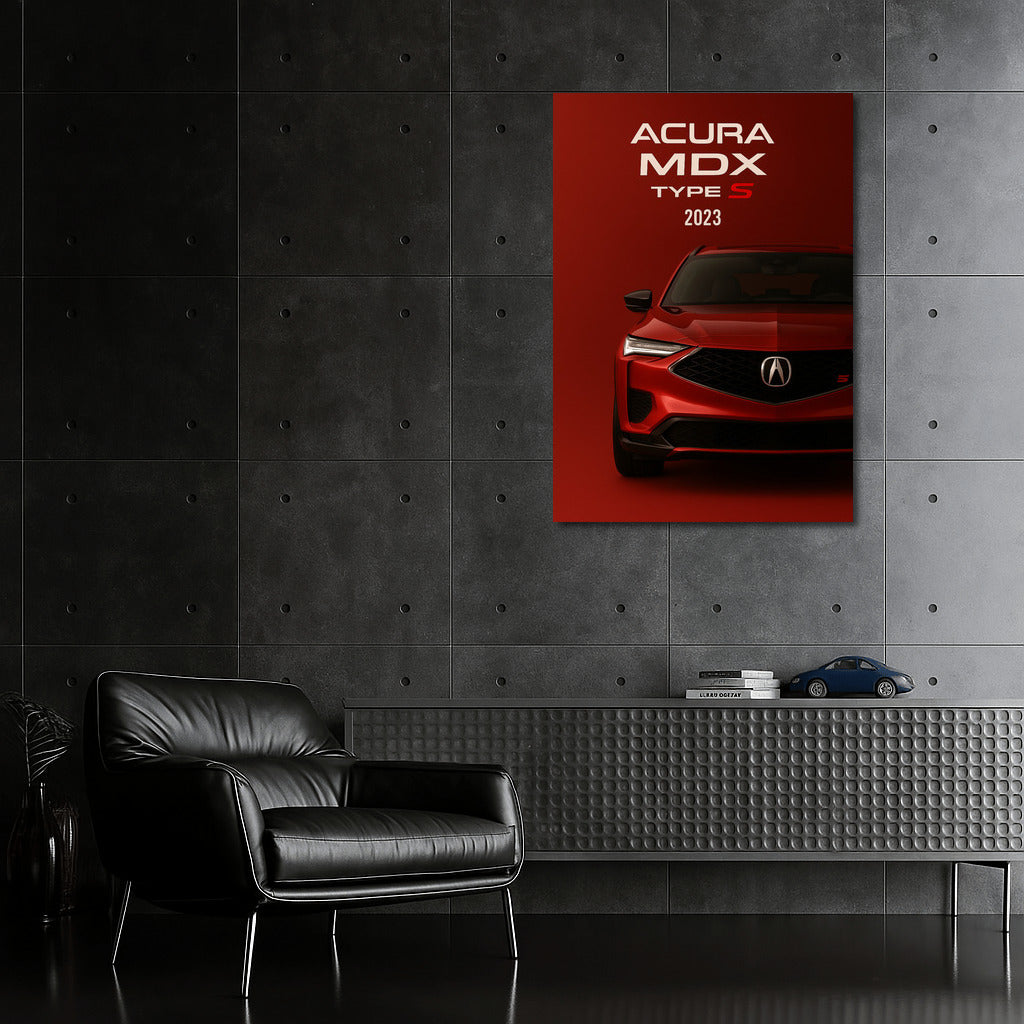 2023 Acura MDX Type S: Power and Style on Your Wall