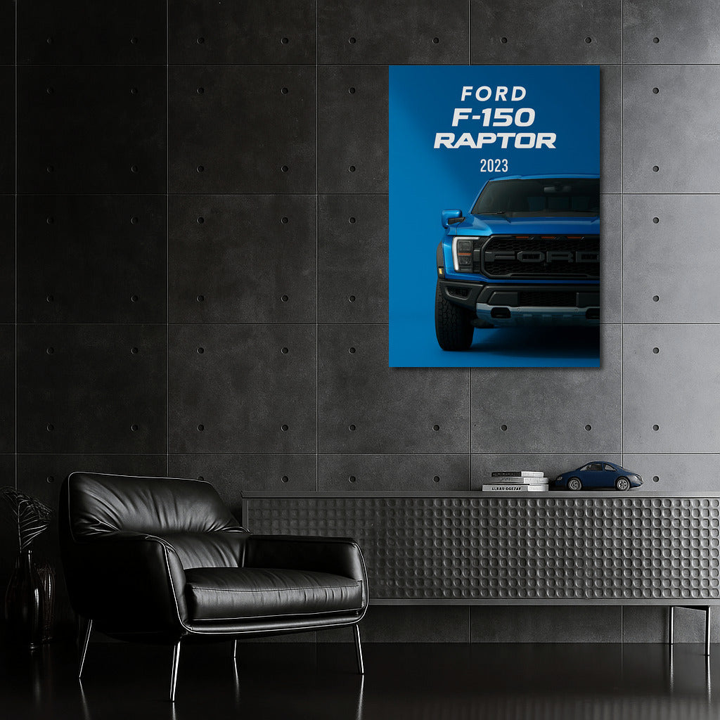 Power and Speed: 2023 Ford F-150 Raptor on Your Wall