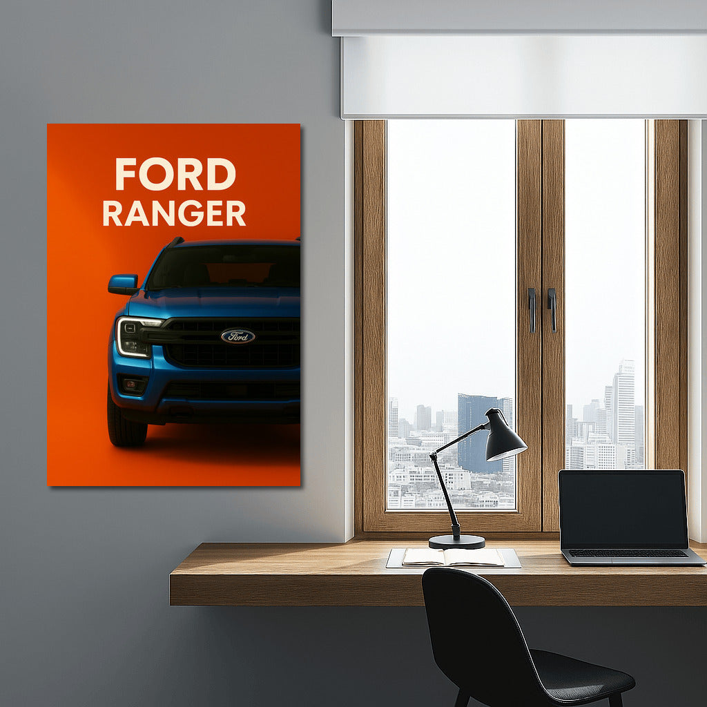 Ford Ranger: Dynamics and Style on Your Wall
