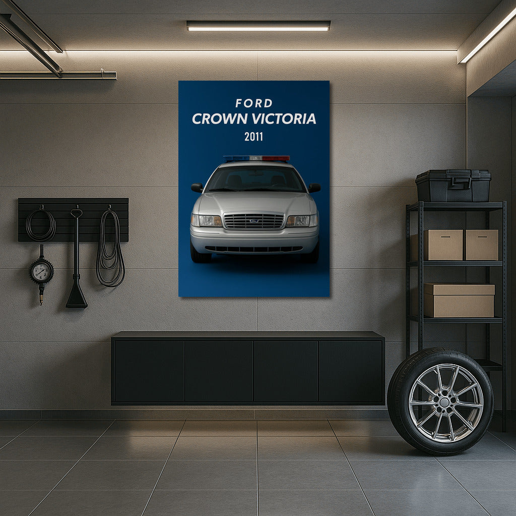 The Legendary Ford Crown Victoria P71 2011: Icon of Style and Speed