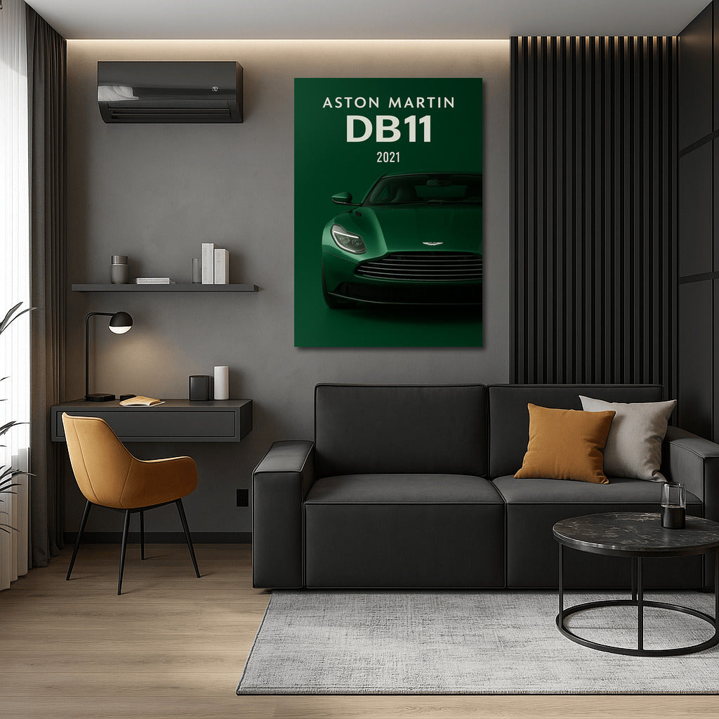 Aston Martin DB11: Elegance and Speed on Your Wall