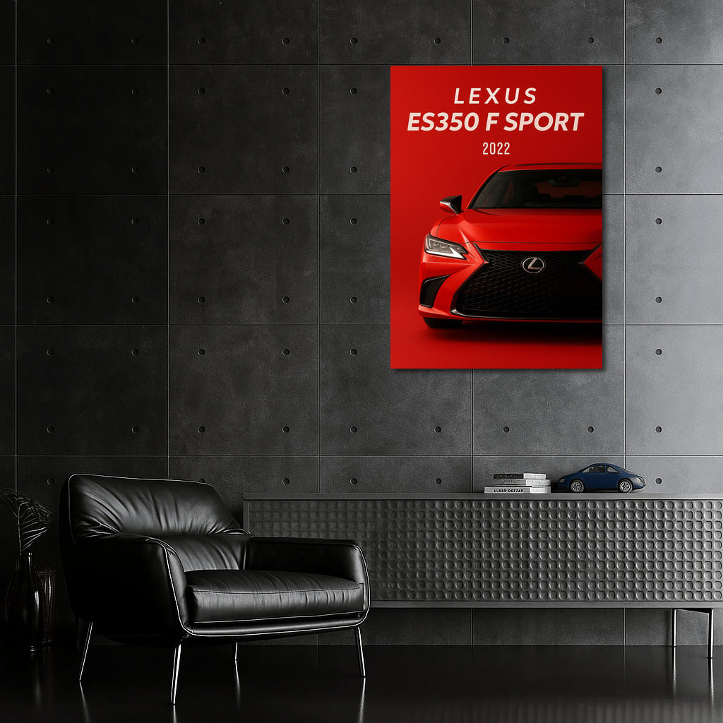 Speed and Elegance: Lexus ES350 F Sport Interior