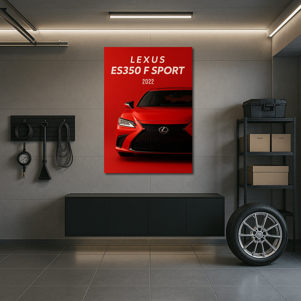 Speed and Elegance: Lexus ES350 F Sport Interior